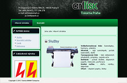 Arttisk - tiskárna Praha