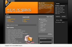 Stránky M.E.M. Pc servis