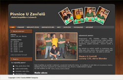 Pivnice U Zavřelů, útulná hospůdka v Lažanech